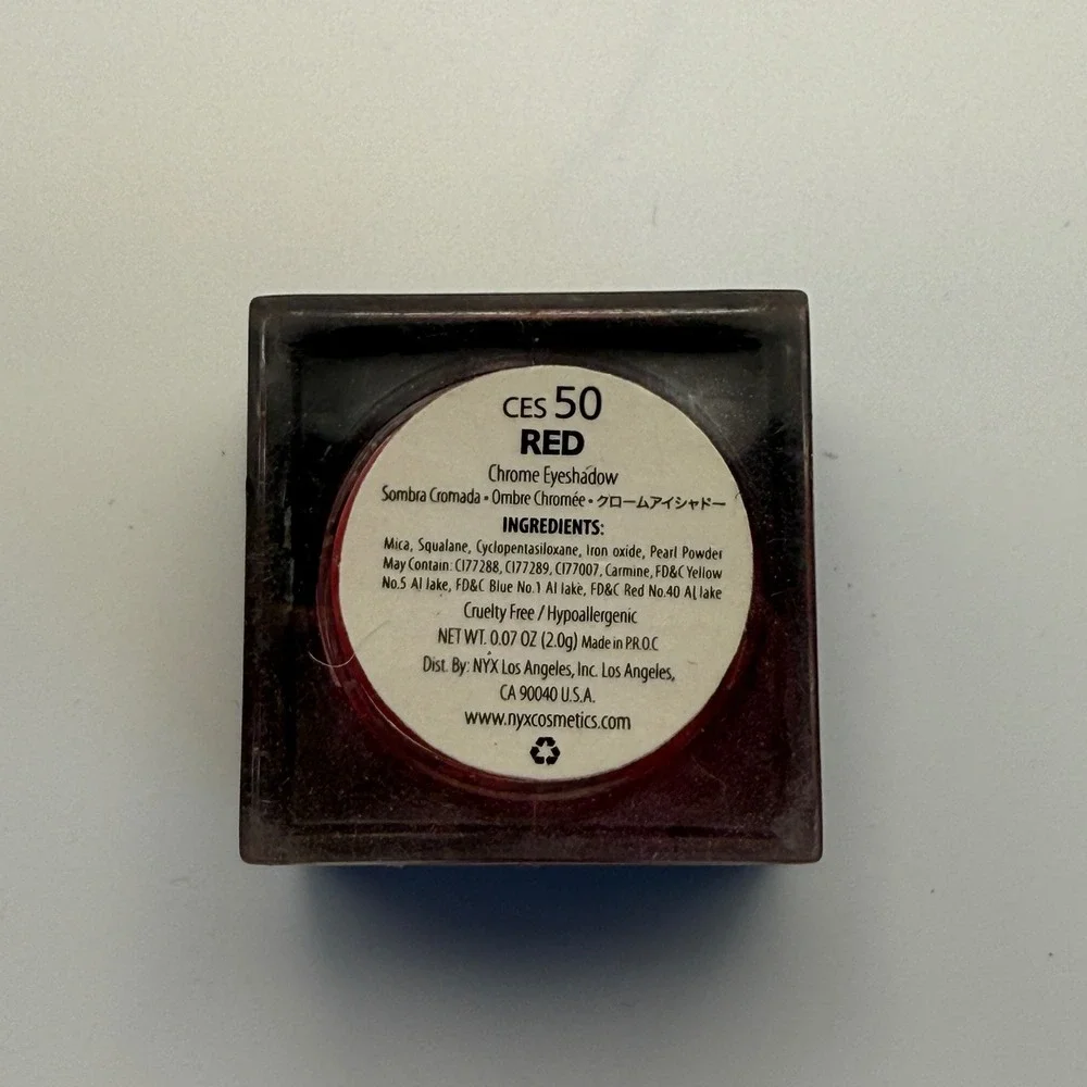 NYX chrome eyeshadow